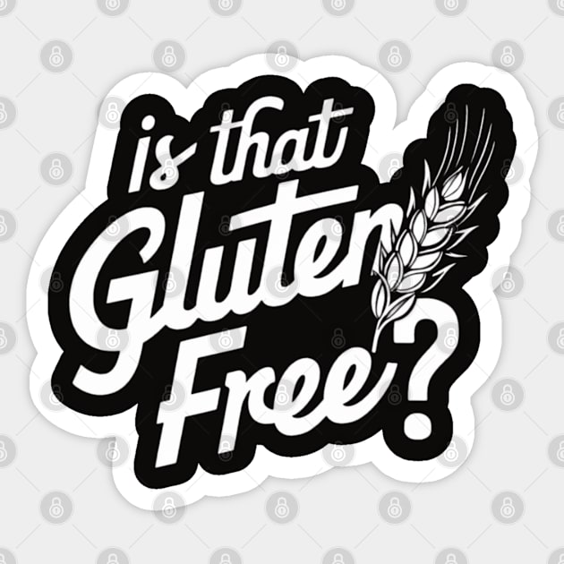 Is That Gluten Free? - Gluten-Free Fashion Sticker by CozyNest